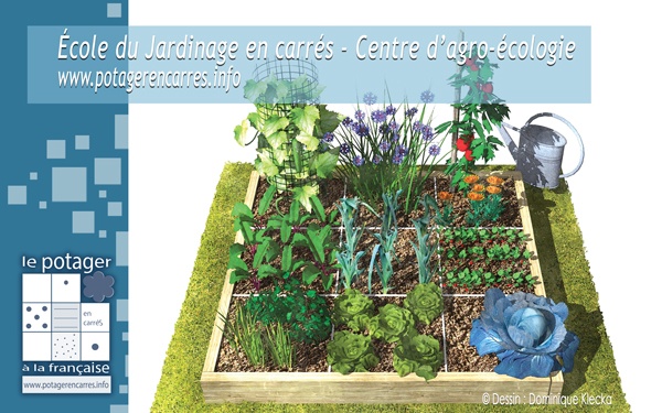 Réaliser un carré potager en permaculture - France Bleu