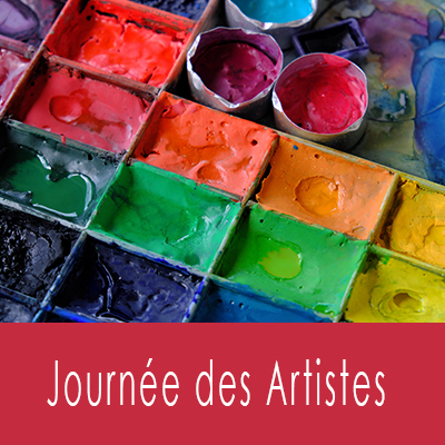 Journées des Artistes au Potager en carrés à la Française