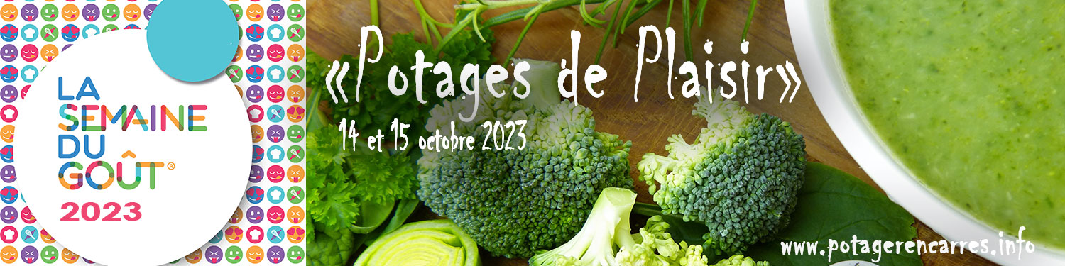 Semaine du Goùt 2023 au Potager en carrés à la Française